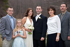 Wedding Photography:  family portrait
