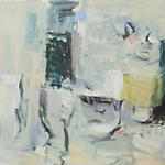 Clara Blalock Abstract Oil On Canvas - Image 1